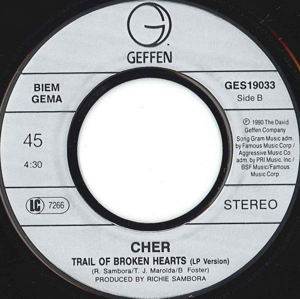 Cher : Love And Understanding (7", Single)