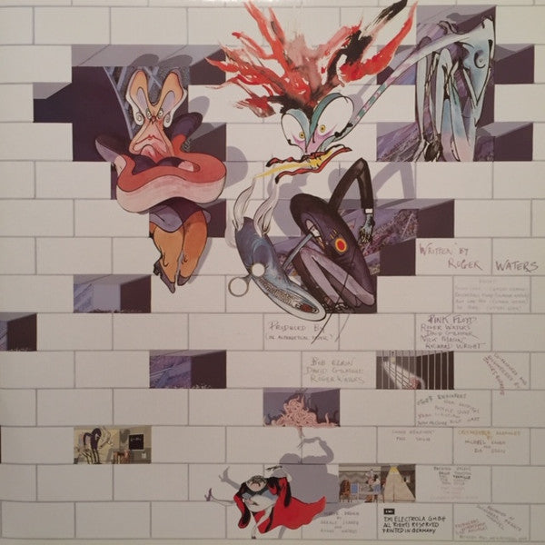 Pink Floyd : The Wall (2xLP, Album, RE, Gat)