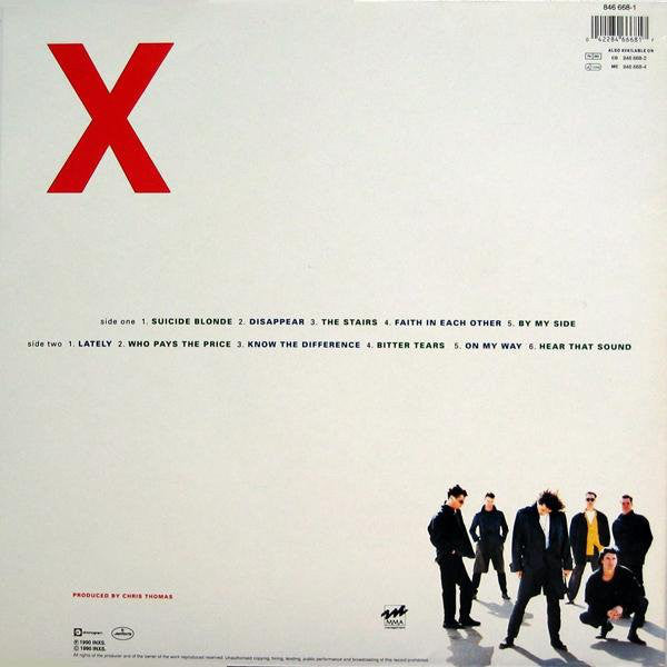 INXS : X (LP, Album, Gat)