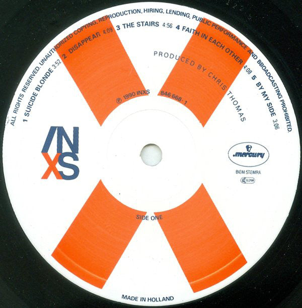 INXS : X (LP, Album, Gat)