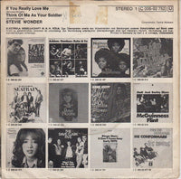 Stevie Wonder : If You Really Love Me (7", Single)