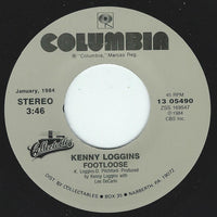 Kenny Loggins : Footloose (7", Single, RE)