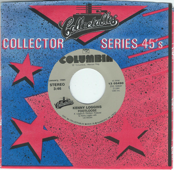 Kenny Loggins : Footloose (7", Single, RE)