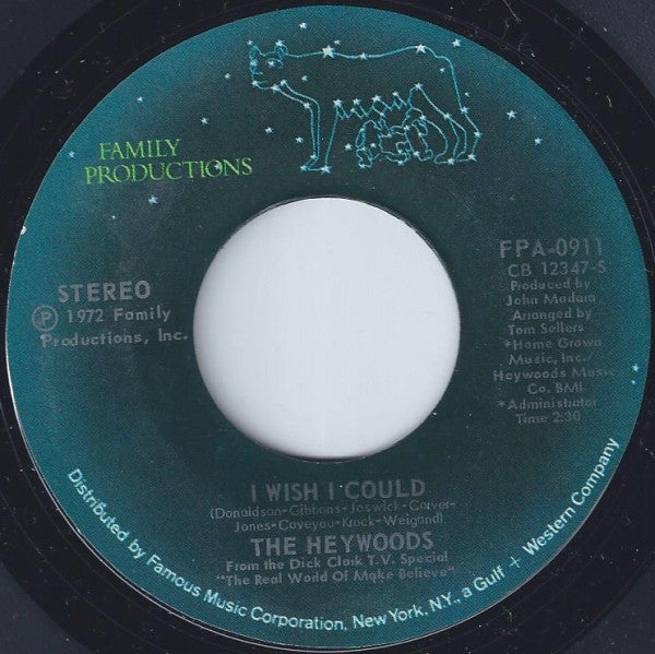 The Heywoods* : Special Someone (7", Single, Styrene)