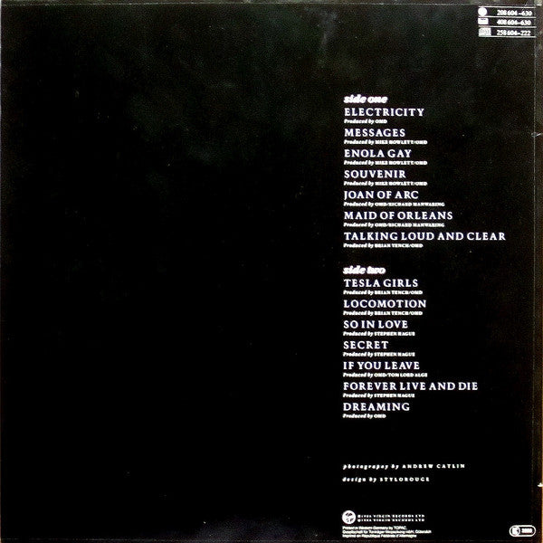 Orchestral Manoeuvres In The Dark : The Best Of OMD (LP, Comp, No )