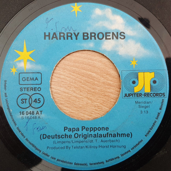 Harry Broens* : Papa Peppone (7")