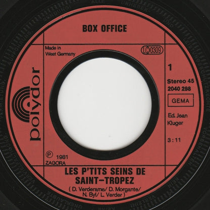 Box Office (2) : Les P'tits Seins De St-Tropez (7", Single)