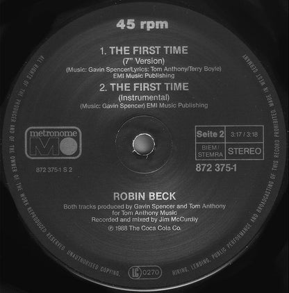 Robin Beck : First Time (12", Maxi)