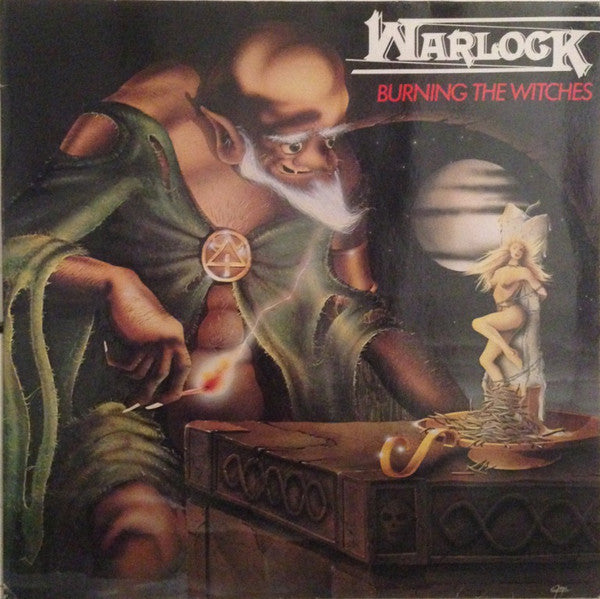 Warlock (2) : Burning The Witches (LP, Album, RE)