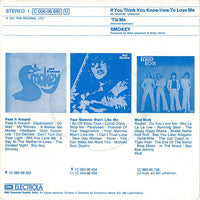 Smokey* : If You Think You Know How To Love Me (7", Single)