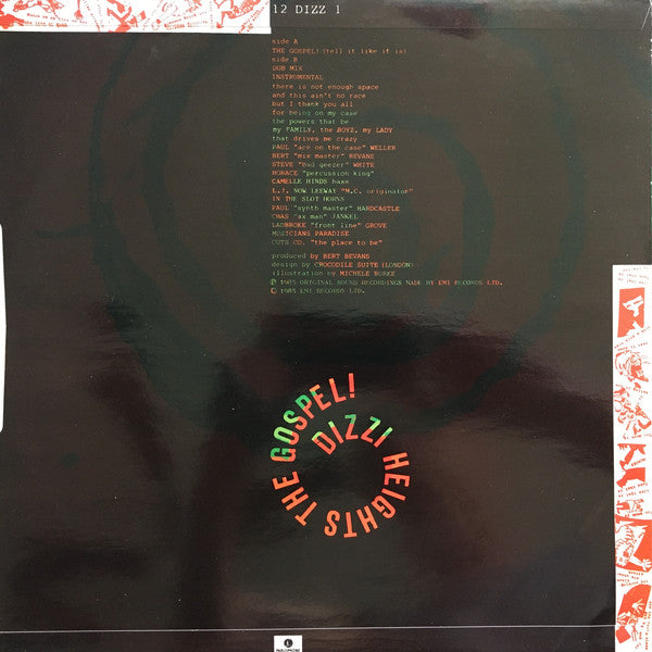 Dizzi Heights : The Gospel! (Tell It Like It Is) (12")
