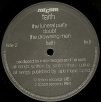 The Cure : Faith (LP, Album, Whi)