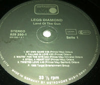 Legs Diamond (2) : Land Of The Gun (LP, Album, RE)