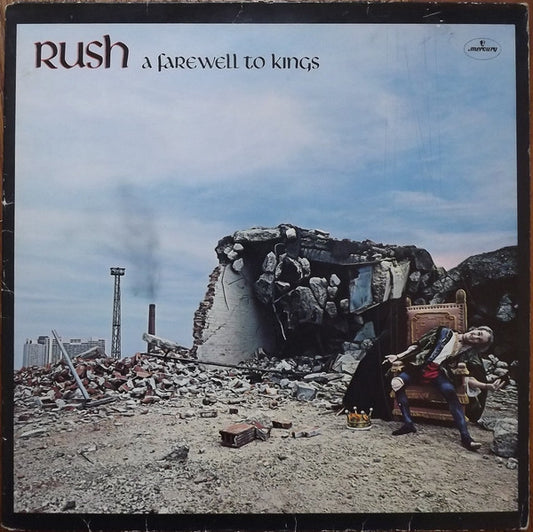 Rush : A Farewell To Kings (LP, Album, RE, Gat)