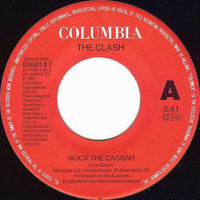 The Clash : Rock The Casbah (7", Single, RE)