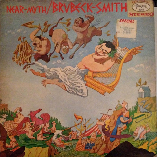 Dave Brubeck Quartet* / Brubeck* - Smith* : Near-Myth (LP, Album, Blu)