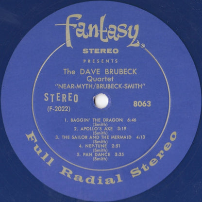 Dave Brubeck Quartet* / Brubeck* - Smith* : Near-Myth (LP, Album, Blu)