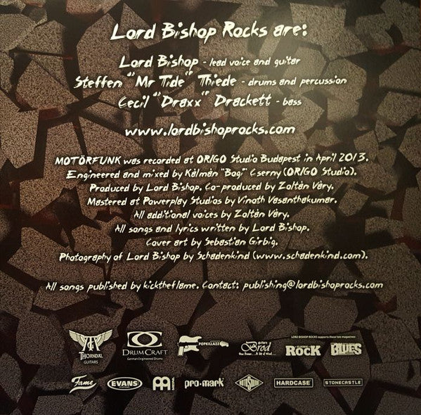 Lord Bishop Rocks : Motörfunk (LP, Album, Ltd, Whi)