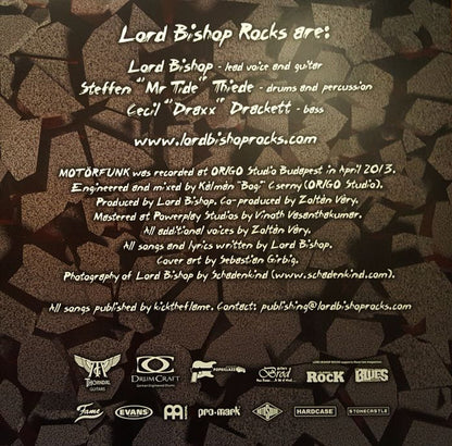 Lord Bishop Rocks : Motörfunk (LP, Album, Ltd, Whi)