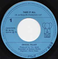 Crystal Palace (3) : Take It All (7", Single)