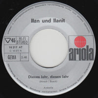 Ilan & Ilanit : Dieses Jahr, Dieses Jahr / Ringoly (7", Single)