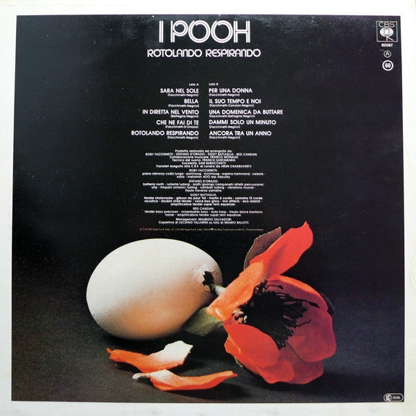 I Pooh* : Rotolando Respirando (LP, Album)