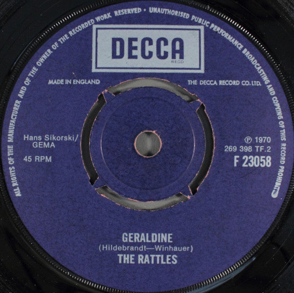 The Rattles : The Witch (7", Single)