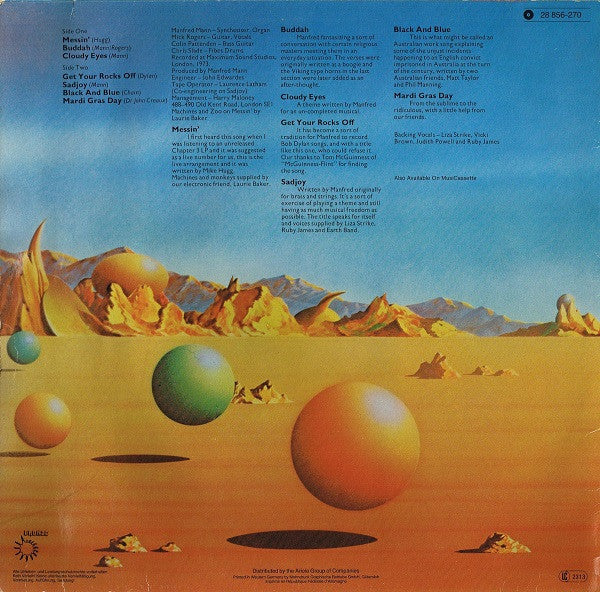 Manfred Mann's Earth Band : Messin' (LP, Album, RE)