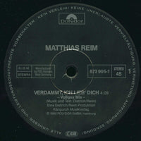 Matthias Reim : Verdammt, Ich Lieb' Dich (12", Maxi)