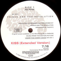 Prince And The Revolution : Kiss (12", Maxi, RE, Glo)