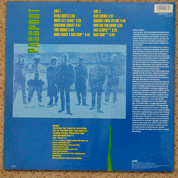 Klaus Doldinger's Passport* : Blues Roots (LP, Album)