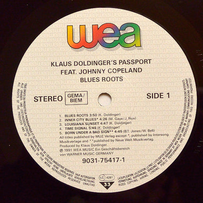 Klaus Doldinger's Passport* : Blues Roots (LP, Album)