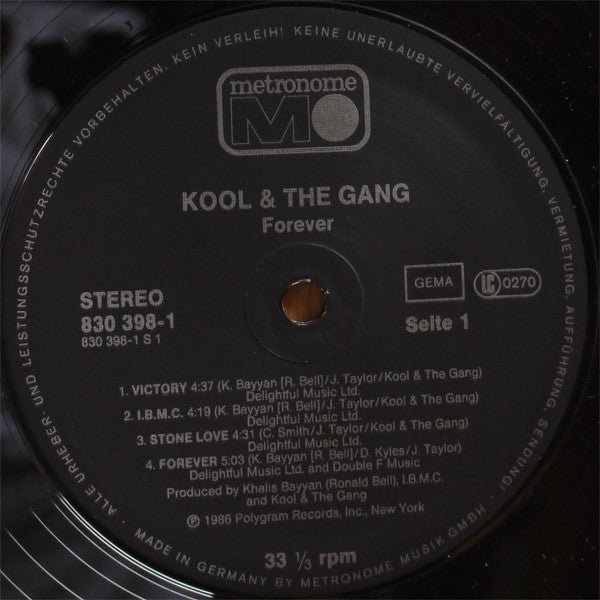 Kool & The Gang : Forever (LP, Album)