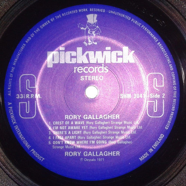 Rory Gallagher : Between Belfast And Dublin (LP, Comp)
