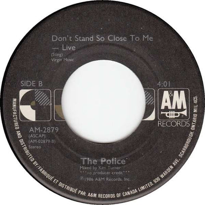 The Police : Don't Stand So Close To Me '86 (7", Single)
