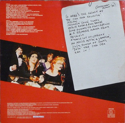 Various : Cha Cha (The Soundtrack: Herman Brood, Nina Hagen And Lene Lovich) (LP, Comp)