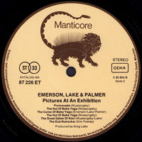 Emerson, Lake & Palmer : Pictures At An Exhibition (LP, Album, RE, Gat)
