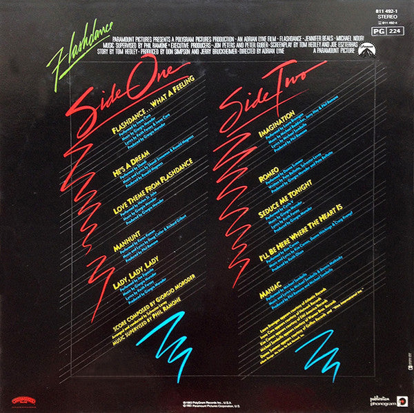 Various : Flashdance (Bande Originale Du Film) (LP, Album)