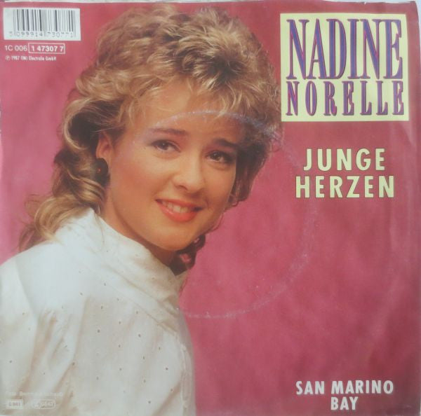 Nadine Norell : Junge Herzen (7", Single)