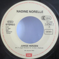 Nadine Norell : Junge Herzen (7", Single)