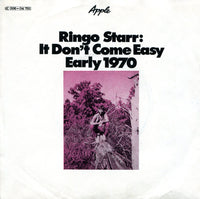 Ringo Starr : It Don't Come Easy / Early 1970 (7", Single)
