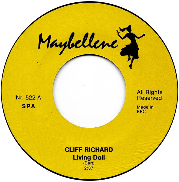 Cliff Richard : Living Doll / Dynamite (7", Single)