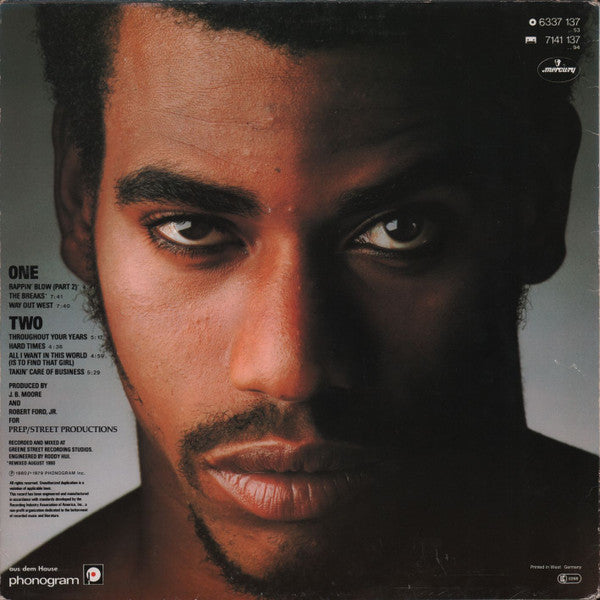 Kurtis Blow : Kurtis Blow (LP, Album)