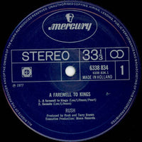Rush : A Farewell To Kings (LP, Album, Gat)
