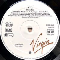 XTC : Black Sea (LP, Album, Gre)