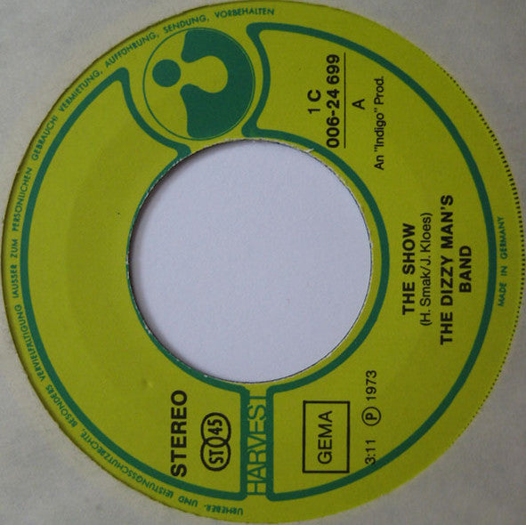 The Dizzy Man's Band* : The Show (7", Single)