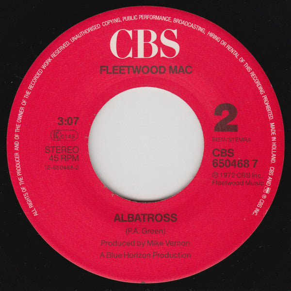 Fleetwood Mac : Need Your Love So Bad / Albatross (7", Single, RE)