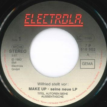 Wilfried : Werbespot (7", S/Sided, Single, Ltd, Promo)