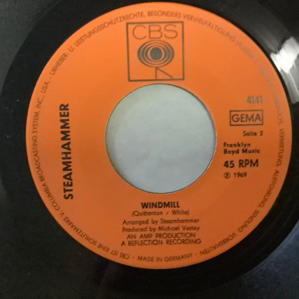 Steamhammer : Junior's Wailing / Windmill (7", Single)