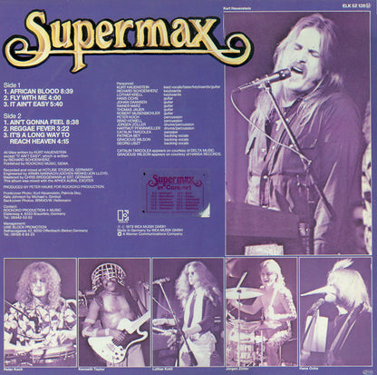 Supermax : Fly With Me (LP, Album)